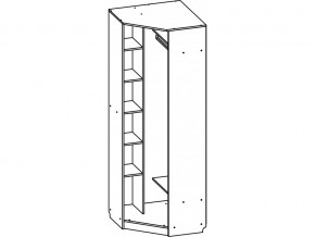 Шкаф угловой Город SV в Каргате - kargat.mebelnovo.ru | фото