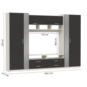 ШМЦ Вена  91.01 с зеркалом в Каргате - kargat.mebelnovo.ru | фото