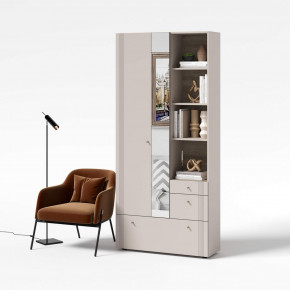 Вешалка с зеркалом Одетта (ВШ1) в Каргате - kargat.mebelnovo.ru | фото